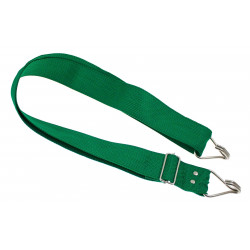 Gope Percussion - STRNYR2-G - Sangle Ceinture 2 Crochets Renforcés - Vert