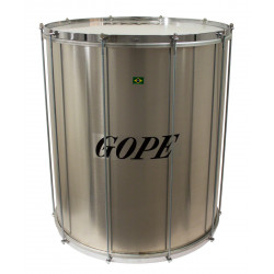 Gope Percussion - SU2060AL-CR - Surdo Alu 20" Cercle Chrome - 60cm Profondeur