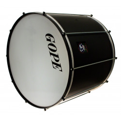 Gope Percussion - SU2245BK-AL - Surdo Noir 22" Alu - 45cm Profondeur