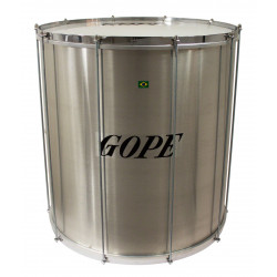 Gope Percussion - SU2260AL-CR - Surdo Alu 22" Cercle Chrome - 60cm Profondeur