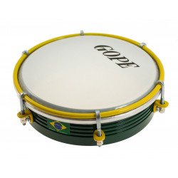 Gope Percussion - TAM6AL6-BR - Tamborim 6" Alu 6 Tirants Brésil