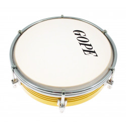 Gope Percussion - TAM6AL6-Y - Tamborim 6" Alu Jaune 6 Tirants