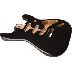 Fender Classic Series 60's Stratocaster SSS - Corps en aulne - Noir
