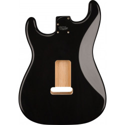 Fender Deluxe Series Stratocaster HSH - Corps en aulne - Noir
