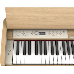 Roland F701-LA - Piano numérique meuble - chêne clair