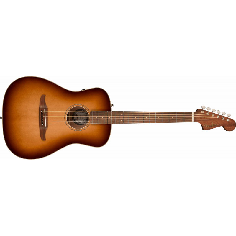 Fender Malibu Classic- Guitare électro-acoustique - Aged Cognac Burst