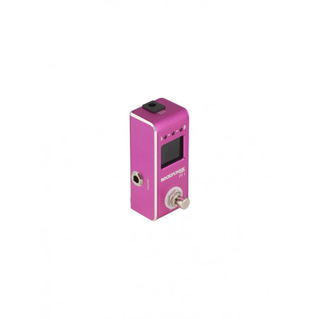 RockTuner PT1-HP - Pédale accordeur chromatique  Hot Pink