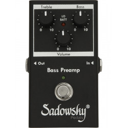 Sadowsky PED-SBP-2 - Pédale de pré-ampli