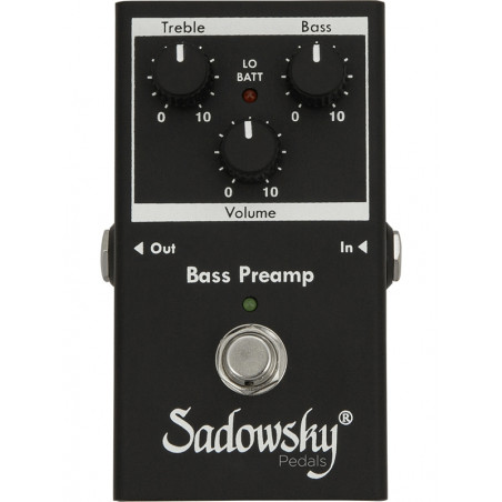 Sadowsky PED-SBP-2 - Pédale de pré-ampli