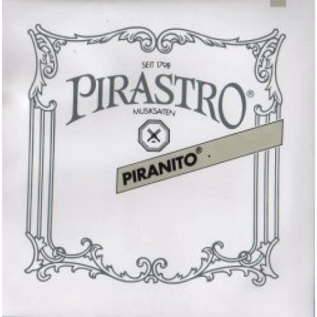 Pirastro P6155 - Jeu de cordes violon Piranito 4/4 à boule médium