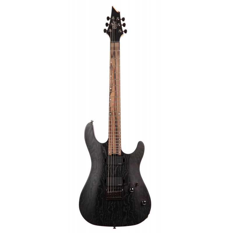 Cort KX500ET-EBK - Guitare électrique KX500 ETCHED - Noir sablé - STOCK B