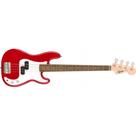 Squier Mini Precision Bass - Basse électrique - Dakota Red
