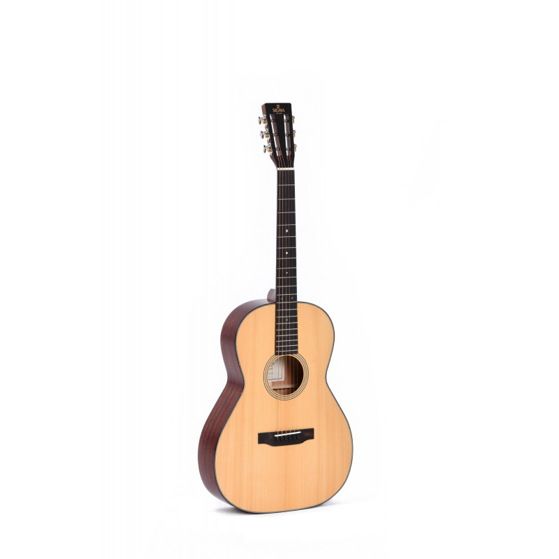Sigma S000M-18S - Guitare acoustique série Custom - Naturel brillant (+ soft case)