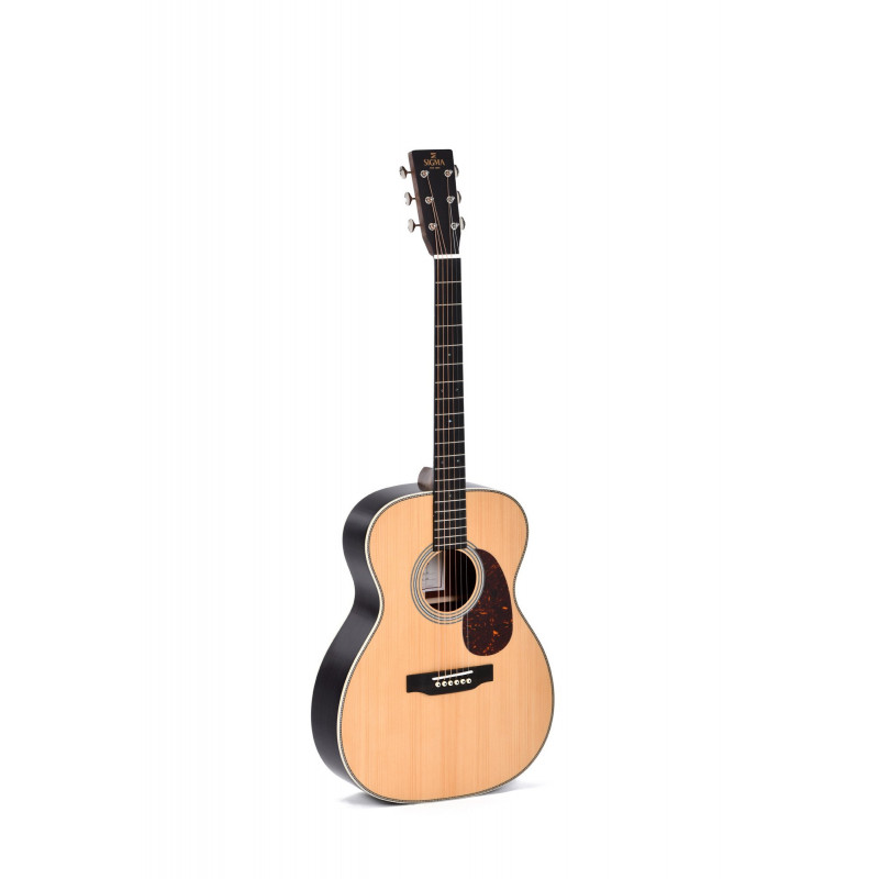Sigma S000R-28V - Guitare acoustique série Custom - Naturel brillant (+ soft case)