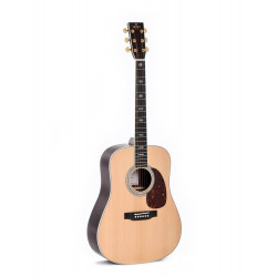 Sigma SDR-40 - Guitare acoustique série Custom Dreadnought - Naturel brillant (+ soft case)