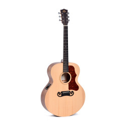 Sigma GJME - Guitare électro-acoustique Jumbo - Naturel satiné