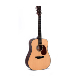 Sigma DM-18 - Guitare acoustique Dreadnought - Naturel brillant