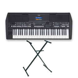 Pack Yamaha PSR-SX600 - Clavier arrangeur + Stand en X