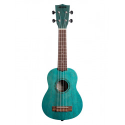 Kala KA-MRT-BLU-S - Ukulélé Soprano Blue Stained Meranti