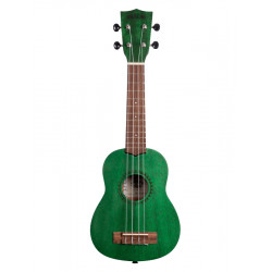 Kala KA-MRT-GRN-S - Ukulélé Soprano  Green Stained Meranti