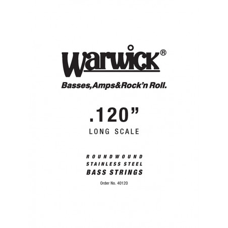 Warwick 40120 - Corde de basse au détail - 120
