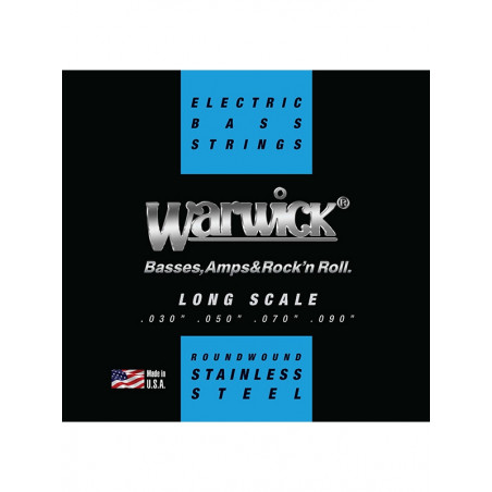 Warwick 40220-XL4 - Jeu de cordes basse électrique - Extra light 30-90
