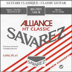 Savarez 540R HT Classic Alliance Rouge Tirant Normal - Jeu de cordes guitare classique