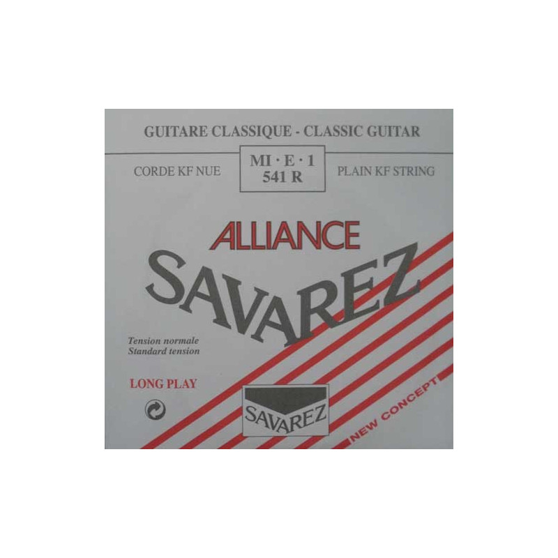 Corde au détail guitare classique - Savarez 541R Alliance rouge