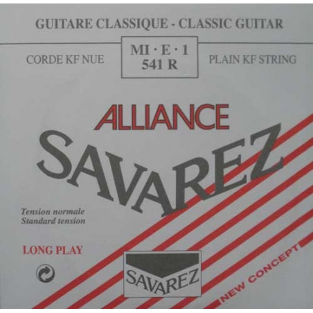 Savarez 541R Alliance rouge - Mi aigu tirant normal - Corde au détail guitare classique
