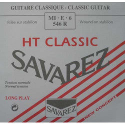 Savarez 546R Alliance rouge - Corde de Mi grave tirant normal - Guitare classique