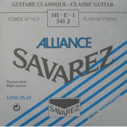 Savarez 541J Alliance bleu - Mi aigu tirant fort - Corde au détail guitare classique