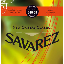 Savarez 540CR Cristal Classic Rouge Tirant normal - Jeu de cordes guitare classique