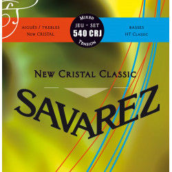 Savarez 540CRJ Cristal Classic Rouge/Bleu Tirant normal/fort - Jeu de cordes guitare classique