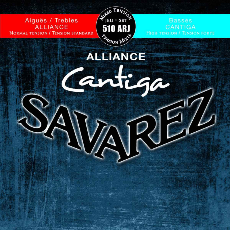 Savarez 510ARJ Alliance Cantiga Tirant mixte - Jeu de cordes guitare classique