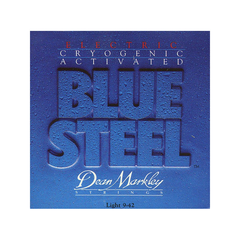 Dean Markley Blue steel 2552 - Light 9-42 - Jeu de cordes guitare électrique