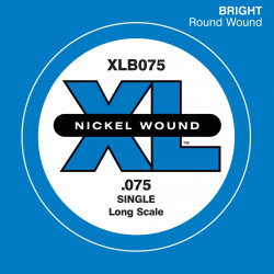 Corde à l'unité guitare basse - D'Addario XLB075 - 075 XL