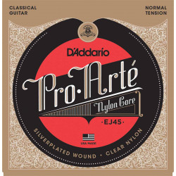 D'Addario EJ45 tirant normal Pro Arte - Jeu de cordes guitare classique