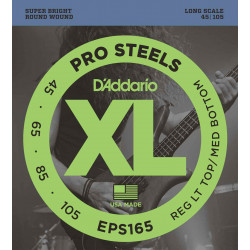 D'addario EPS165 Prosteels 45-105 - Jeu de cordes basse électrique