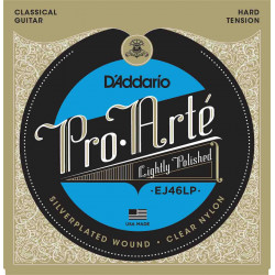 D'Addario EJ46LP Pro Arte Nylon fort - Jeu cordes guitare classique