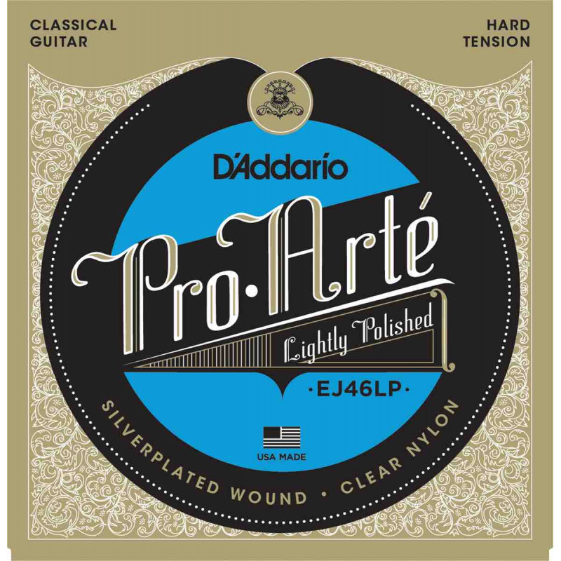 D'Addario EJ46LP Pro Arte Nylon fort - Jeu cordes guitare classique