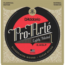 D'Addario EJ45LP Pro Arte normal - Jeu cordes guitare classique