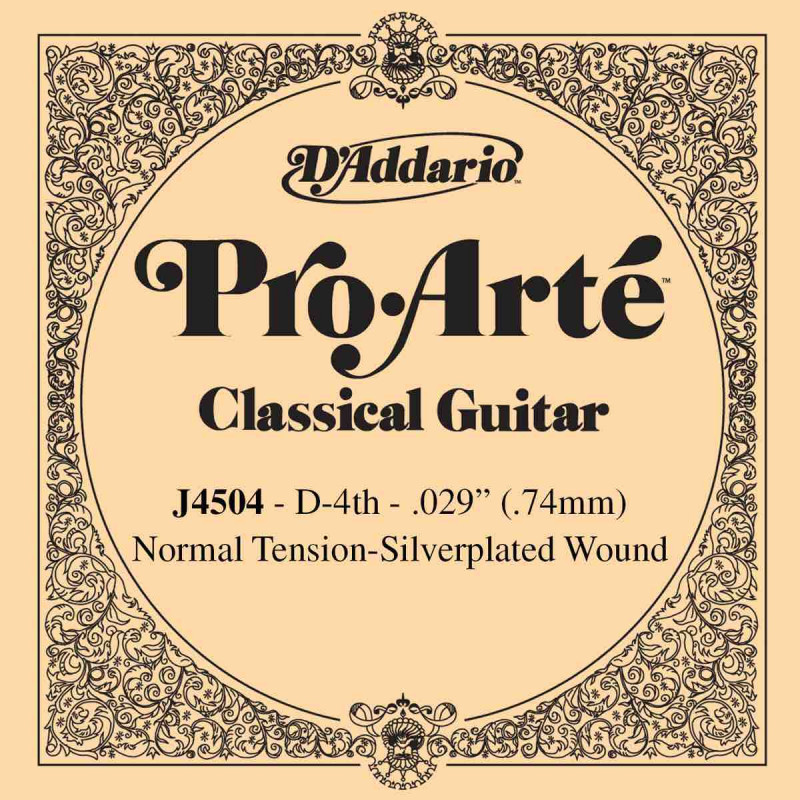 Corde de Ré D'Addario Pro-Arte J4504 - guitare classique