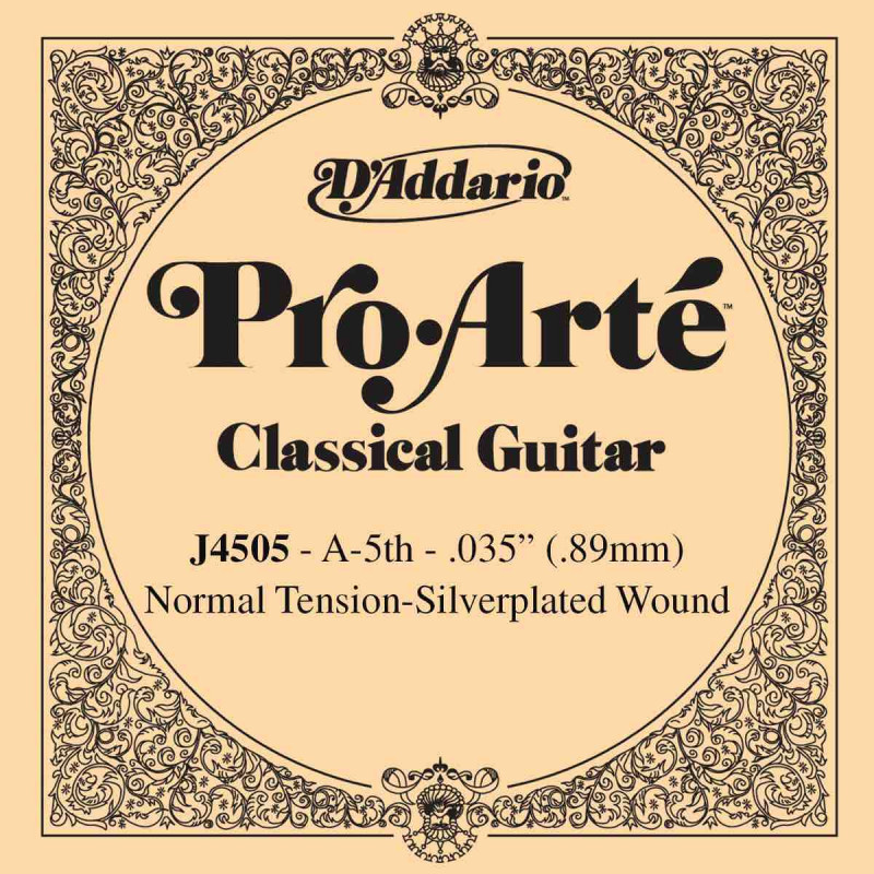 D'Addario Pro-Arte J4505 - LA - Corde au détail guitare classique