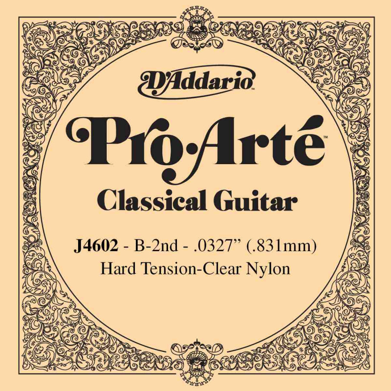 D'Addario J4602 - Corde au détail Pro-Arte Si guitare classique