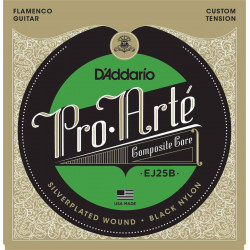 Jeu de cordes pour guitare classique D'Addario Pro Arte EJ25B