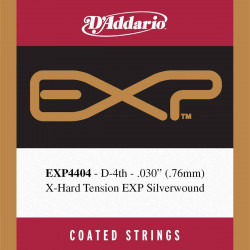 Corde au détail Ré-4 guitare classique D'Addario EXP Tirant très fort - EXP4404