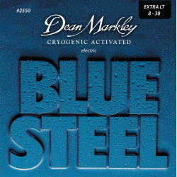 Jeu de cordes guitare électrique - Dean Markley Blue steel Extra Light 2550