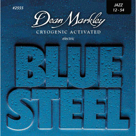 Dean Markley 2555 Blue steel Jazz - Jeu de cordes guitare électrique