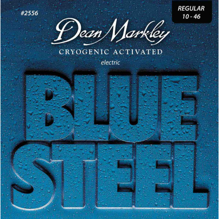 Dean Markley 2556 Blue steel - regular 10-46 - Jeu de cordes guitare électrique