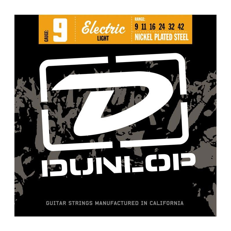 Dunlop Light 9-42 - Jeu guitare électrique